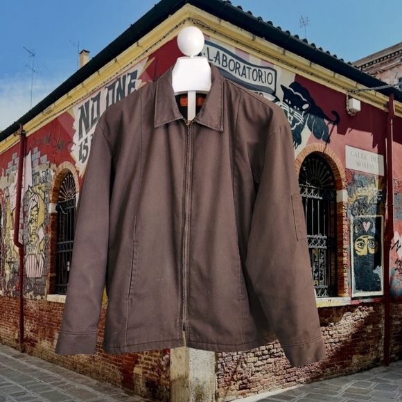 Vintage Brown Work Jacket - Picture 1 of 5